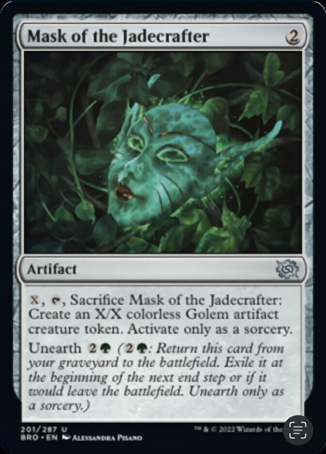 Mask of the Jadecrafter [The Brothers' War] | Gate City Games LLC