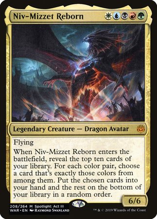 Niv-Mizzet Reborn [War of the Spark] | Gate City Games LLC
