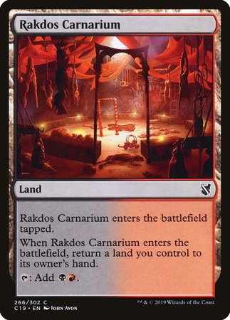 Rakdos Carnarium [Commander 2019] | Gate City Games LLC