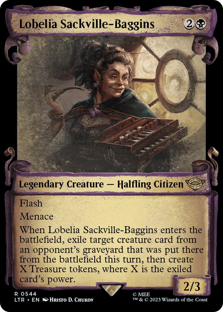 Lobelia Sackville-Baggins [The Lord of the Rings: Tales of Middle-Earth Showcase Scrolls] | Gate City Games LLC