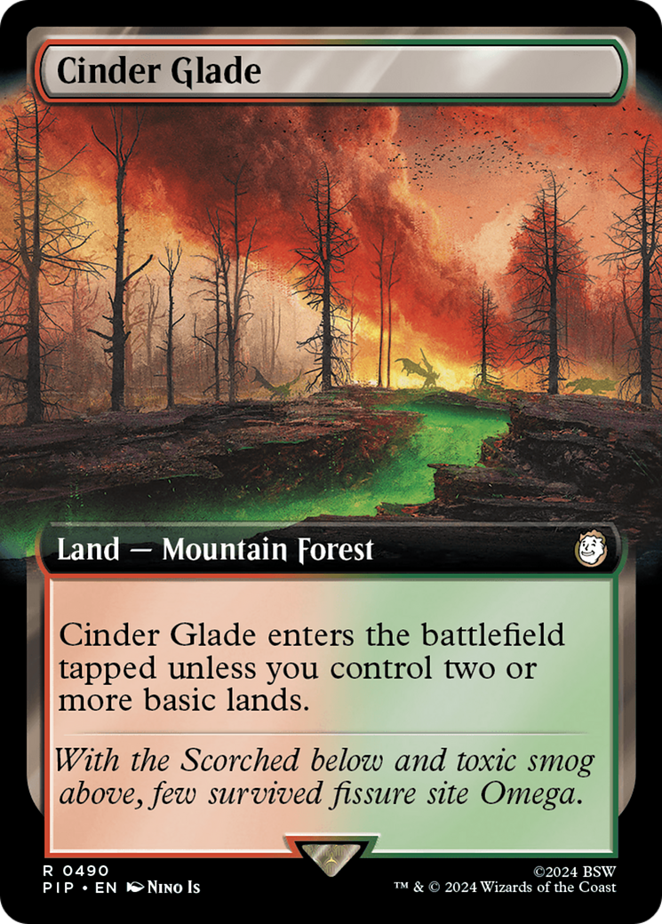 Cinder Glade (Extended Art) [Fallout] | Gate City Games LLC