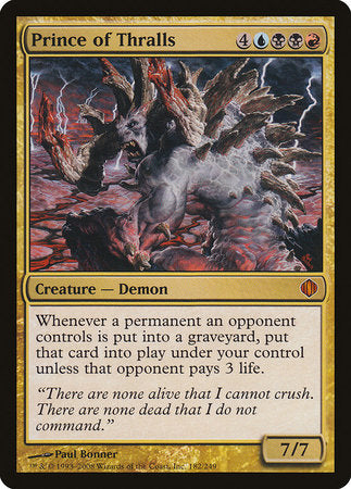Prince of Thralls [Shards of Alara] | Gate City Games LLC