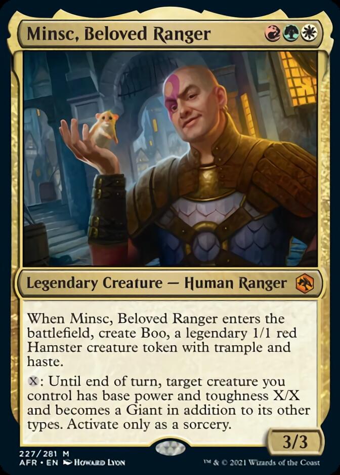 Minsc, Beloved Ranger [Dungeons & Dragons: Adventures in the Forgotten Realms] | Gate City Games LLC