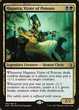 Hapatra, Vizier of Poisons [Amonkhet] | Gate City Games LLC