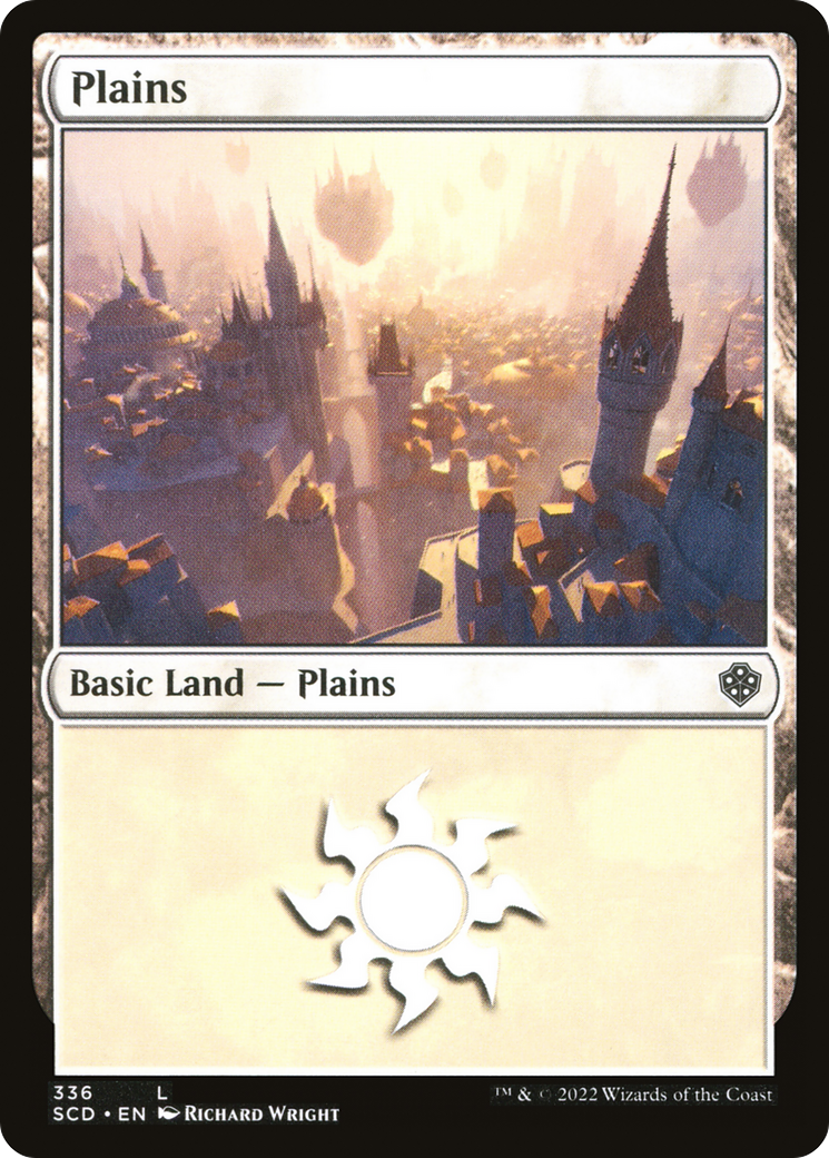 Plains (336) [Starter Commander Decks] | Gate City Games LLC