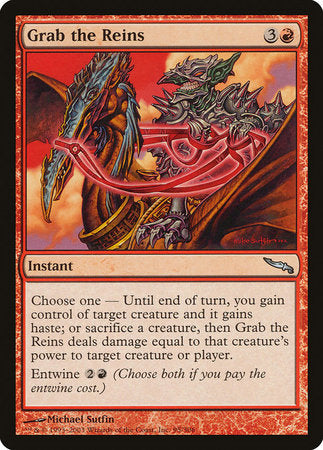 Grab the Reins [Mirrodin] | Gate City Games LLC
