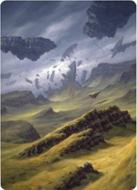 Plains 3 Art Card [Zendikar Rising Art Series] | Gate City Games LLC