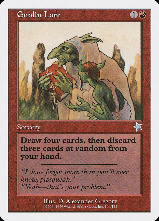 Goblin Lore [Starter 1999] | Gate City Games LLC