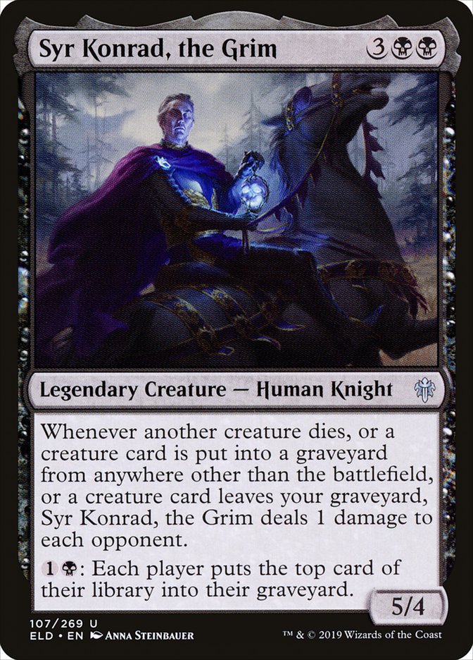Syr Konrad, the Grim [Throne of Eldraine] | Gate City Games LLC