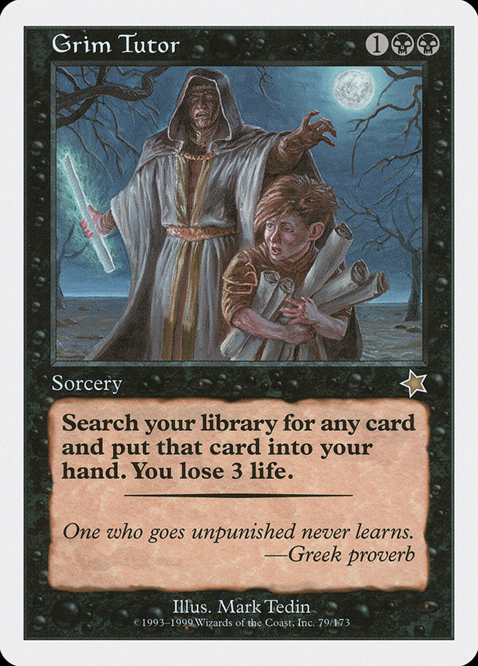 Grim Tutor [Starter 1999] | Gate City Games LLC