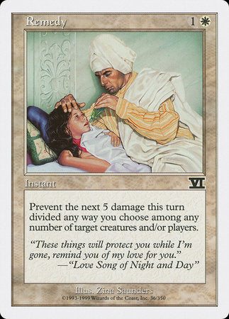 Remedy [Classic Sixth Edition] | Gate City Games LLC