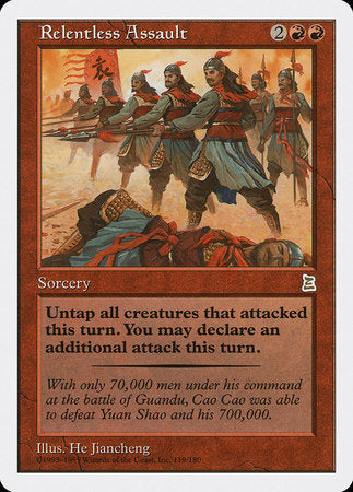 Relentless Assault [Portal Three Kingdoms] | Gate City Games LLC