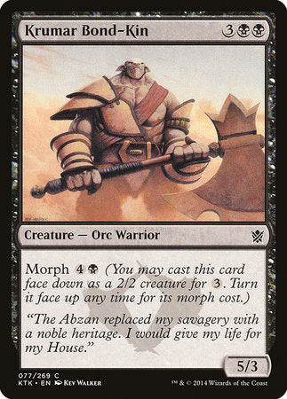 Krumar Bond-Kin [Khans of Tarkir] | Gate City Games LLC