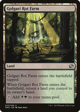 Golgari Rot Farm [Modern Masters 2015] | Gate City Games LLC