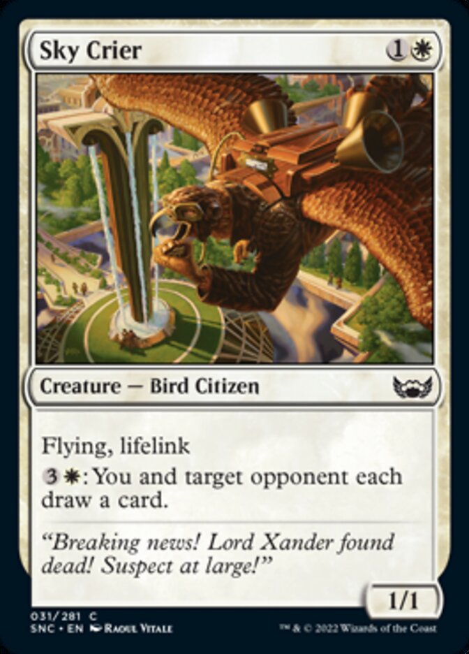 Sky Crier [Streets of New Capenna] | Gate City Games LLC