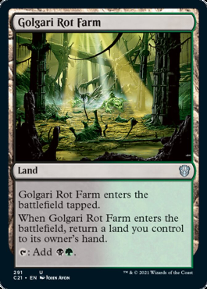 Golgari Rot Farm [Commander 2021] | Gate City Games LLC