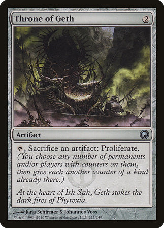 Throne of Geth [Scars of Mirrodin] | Gate City Games LLC