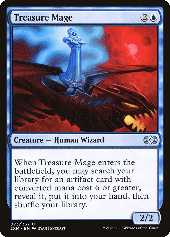 Treasure Mage [Double Masters] | Gate City Games LLC