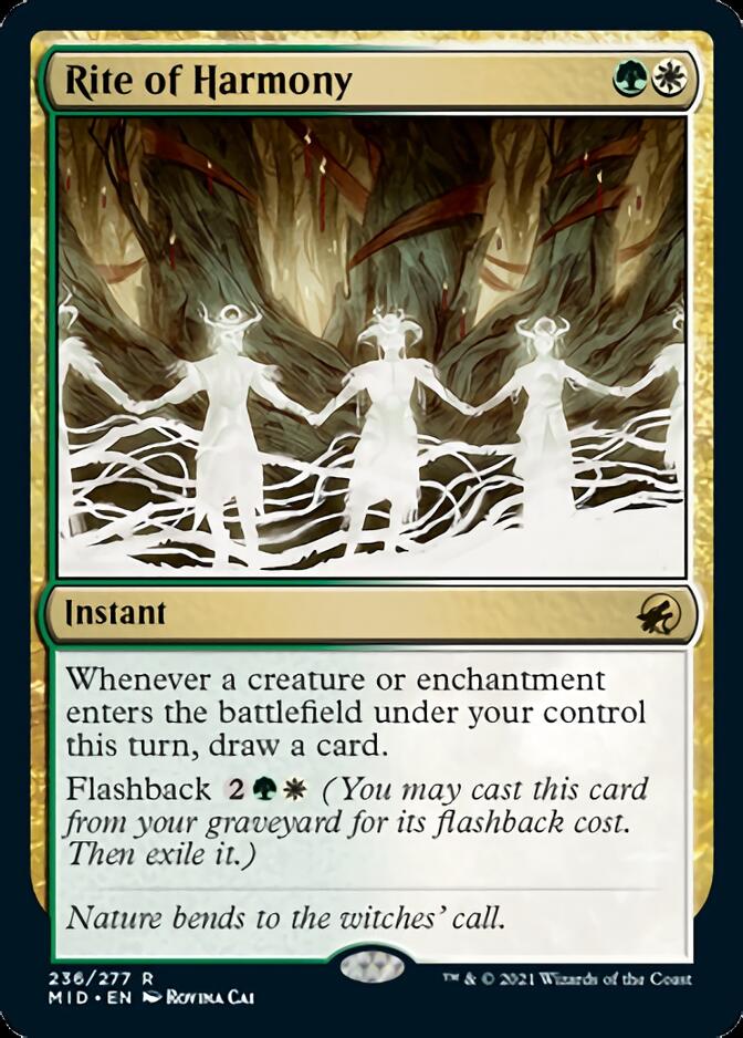 Rite of Harmony [Innistrad: Midnight Hunt] | Gate City Games LLC