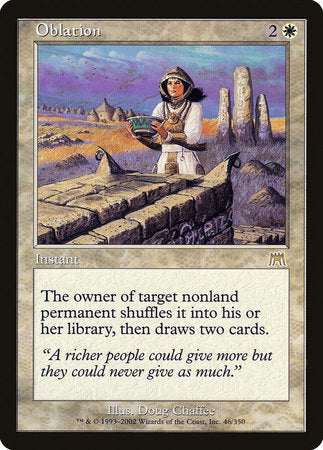 Oblation [Onslaught] | Gate City Games LLC