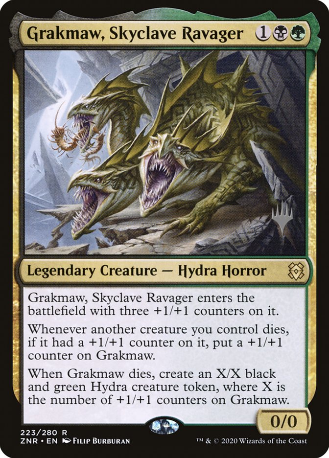 Grakmaw, Skyclave Ravager (Promo Pack) [Zendikar Rising Promos] | Gate City Games LLC