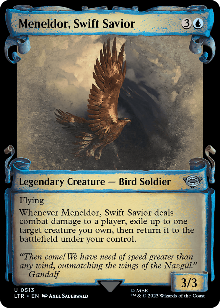 Meneldor, Swift Savior [The Lord of the Rings: Tales of Middle-Earth Showcase Scrolls] | Gate City Games LLC
