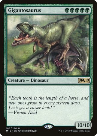 Gigantosaurus [Core Set 2019 Promos] | Gate City Games LLC