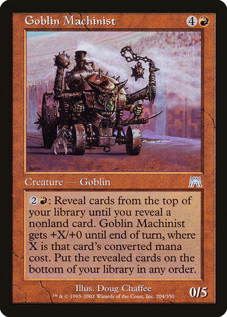 Goblin Machinist [Onslaught] | Gate City Games LLC