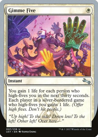 Gimme Five [Unstable] | Gate City Games LLC