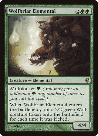 Wolfbriar Elemental [Conspiracy] | Gate City Games LLC