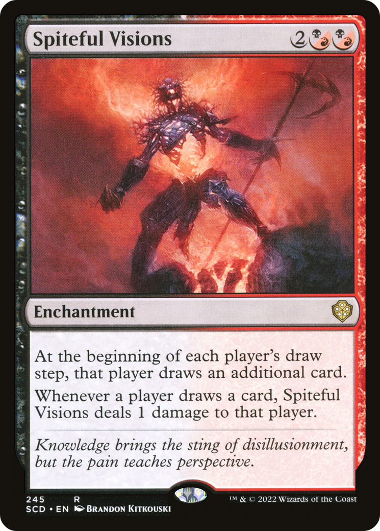 Spiteful Visions [Starter Commander Decks] | Gate City Games LLC