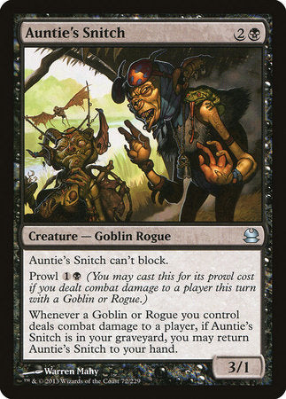 Auntie's Snitch [Modern Masters] | Gate City Games LLC