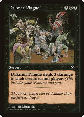 Dakmor Plague [Portal Second Age] | Gate City Games LLC