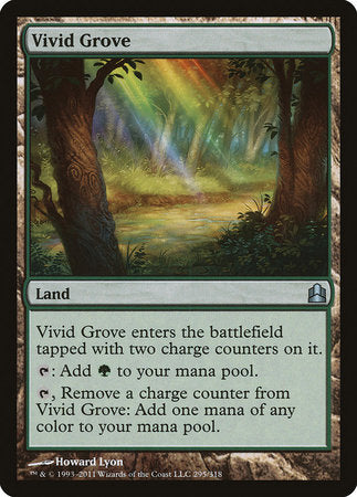 Vivid Grove [Commander 2011] | Gate City Games LLC