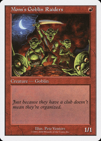 Mons's Goblin Raiders [Starter 2000] | Gate City Games LLC