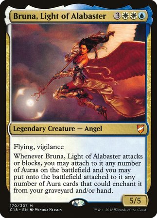 Bruna, Light of Alabaster [Commander 2018] | Gate City Games LLC