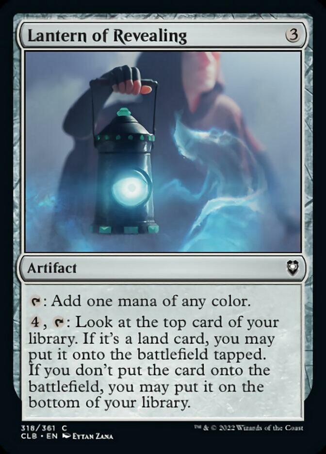 Lantern of Revealing [Commander Legends: Battle for Baldur's Gate] | Gate City Games LLC