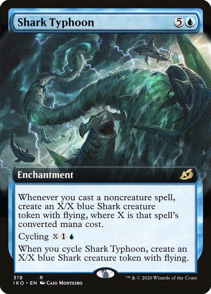 Shark Typhoon (Extended Art) [Ikoria: Lair of Behemoths] | Gate City Games LLC