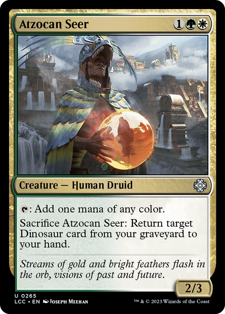 Atzocan Seer [The Lost Caverns of Ixalan Commander] | Gate City Games LLC