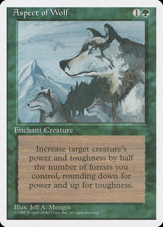 Aspect of Wolf [Fourth Edition] | Gate City Games LLC