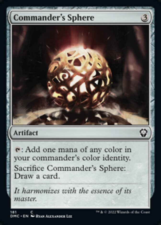 Commander's Sphere [Dominaria United Commander] | Gate City Games LLC