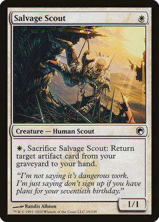 Salvage Scout [Scars of Mirrodin] | Gate City Games LLC