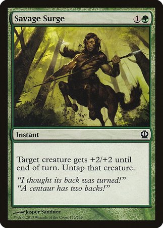 Savage Surge [Theros] | Gate City Games LLC