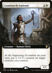 Luminarch Aspirant (Extended Art) [Zendikar Rising] | Gate City Games LLC