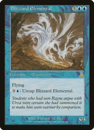 Blizzard Elemental [Urza's Destiny] | Gate City Games LLC