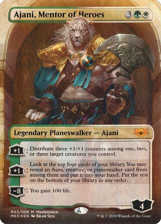 Ajani, Mentor of Heroes [Mythic Edition] | Gate City Games LLC