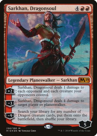 Sarkhan, Dragonsoul [Core Set 2019] | Gate City Games LLC