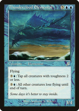 Thundercloud Elemental [Scourge] | Gate City Games LLC