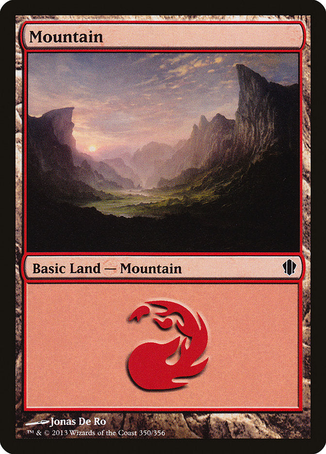 Mountain (350) [Commander 2013] | Gate City Games LLC