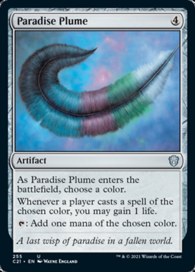 Paradise Plume [Commander 2021] | Gate City Games LLC